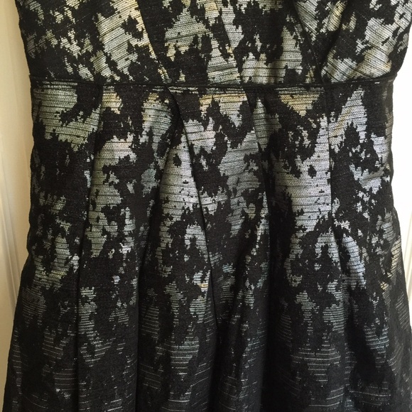 TRACY REESE Size 6 NWT Women’s Black/Silver Dress - Picture 4 of 8